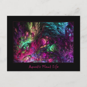 Aquatic Plant Life Postcard