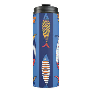 Aquatic Playtime: Kids' Fish Fantasy Thermal Tumbler