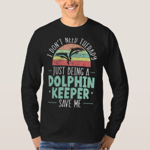 Aquatic Whales Dolphin Girl Mammal T-Shirt