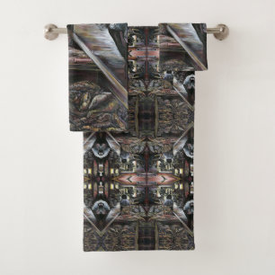 Aquatic, Yet kissed with the Desert Wind Bath Towel Set