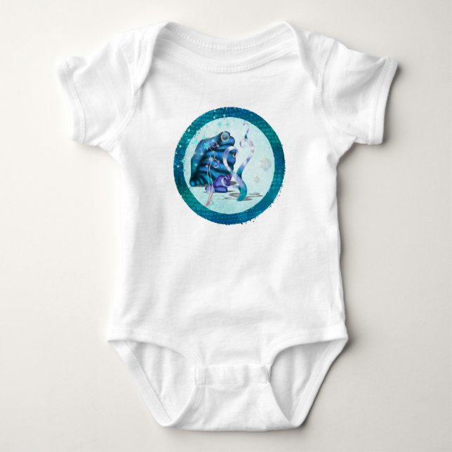 Aquatica 3D Whimsey Baby Bodysuit (Front)