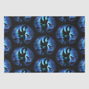 Aquaticat - Surreal Cat in Deep Ocean Fantasy Tissue Paper