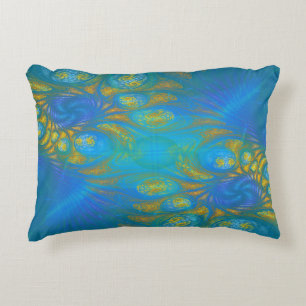 AquaWave Decorative Cushion