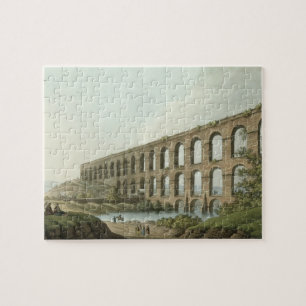 Aqueduct near Belgrade, Serbia, plate 6 from 'View Jigsaw Puzzle