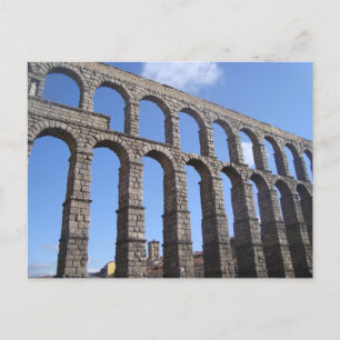 Aqueduct of Segovia, Spain Postcard