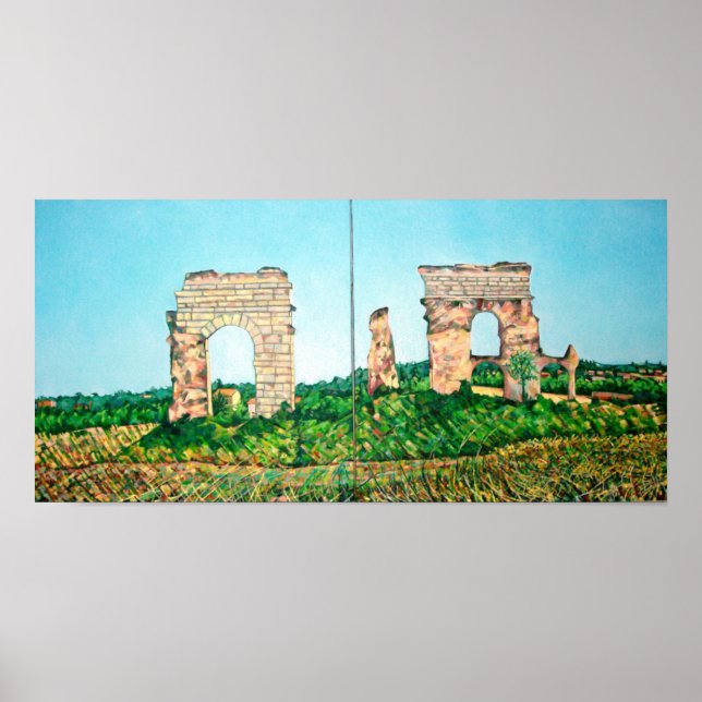 Aqueduct Park View Poster (Front)