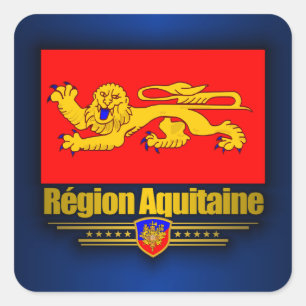Aquitaine Square Sticker