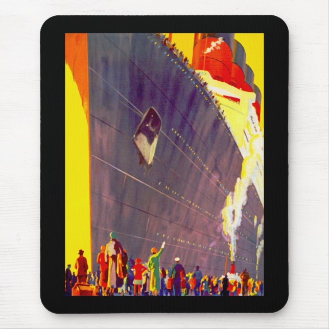 Aquitania Departing Mouse Pad (Front)