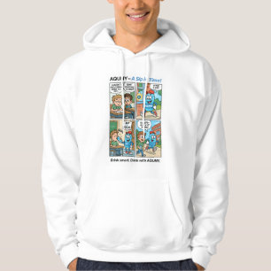 AQUNY – A Sip in Time! Funny Hydration Hero hoddie Hoodie