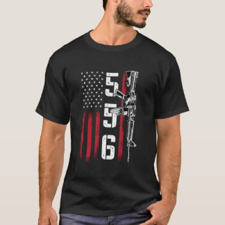 Ar15 Rifle 2Nd Adt 556 Ar-15 Back T-Shirt