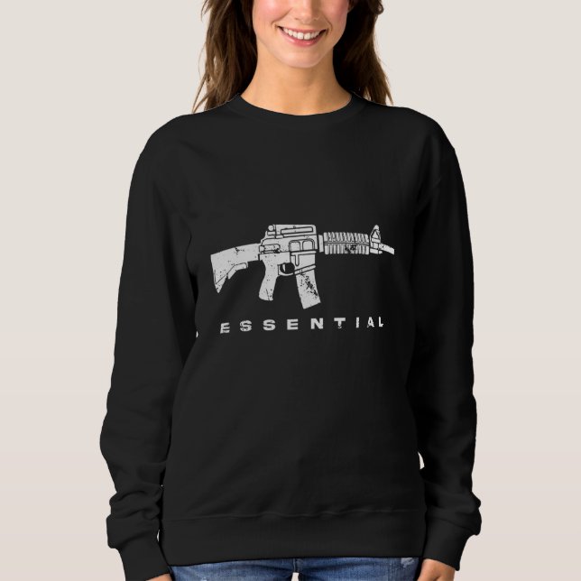 Ar15 Rifle Essential Sweatshirt (Front)