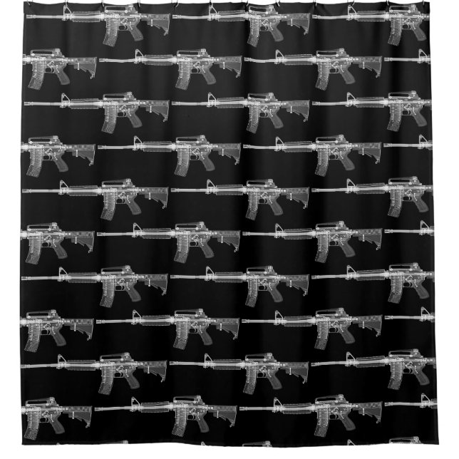 AR-15 Shower curtain (Front)