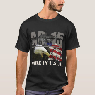 AR-15 USA Shirt black