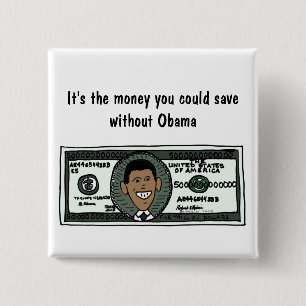 AR- Funny Anti Obama Political Button