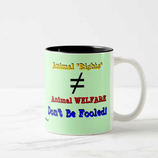AR Is Not Equal To AW Two-Tone Coffee Mug (Right)