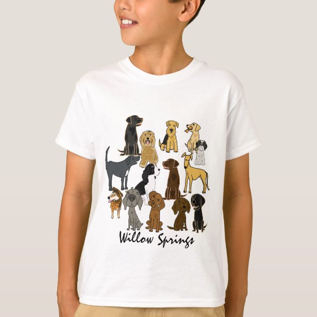 AR-Willow Springs Walking Buddies T-Shirt (Front)