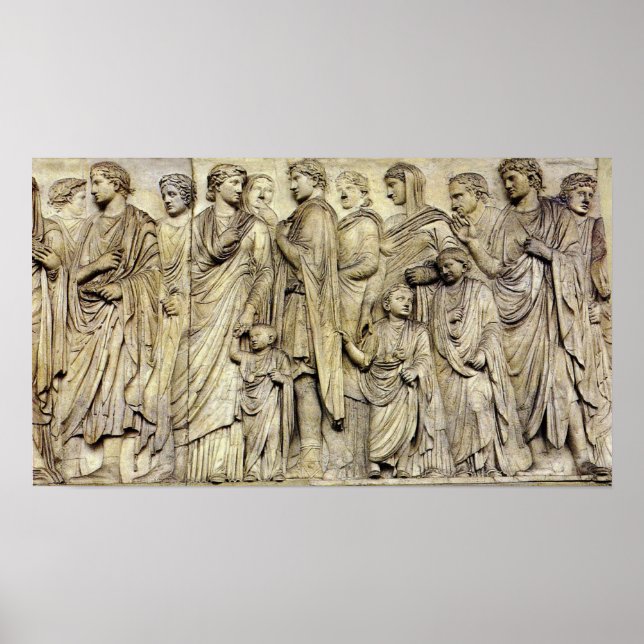 Ara Pacis Frieze Poster (Front)