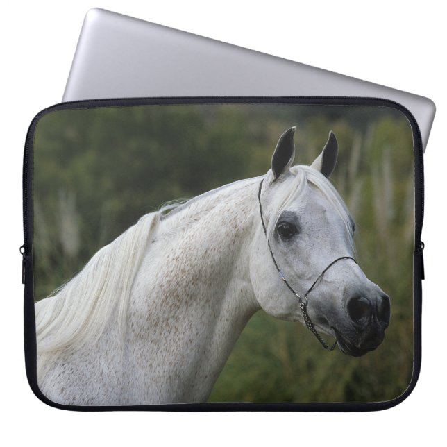Arab Horse Headshot 1 Laptop Sleeve (Front)