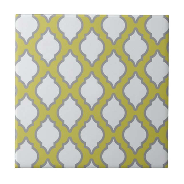 Arab Style Pattern Ceramic Tile (Front)