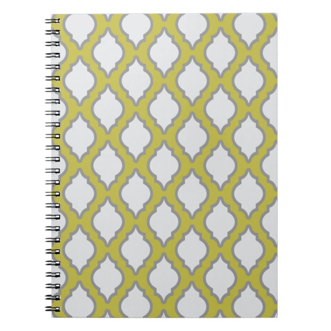 Arab Style Pattern Notebook (Front)