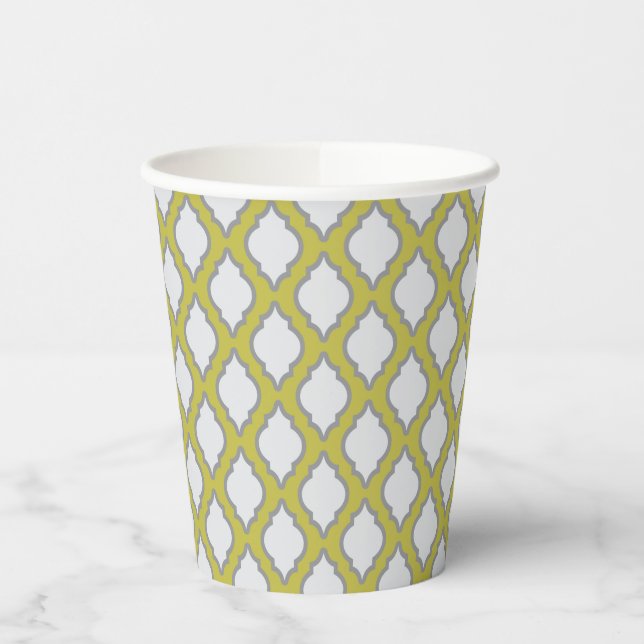 Arab Style Pattern Paper Cups (Left)