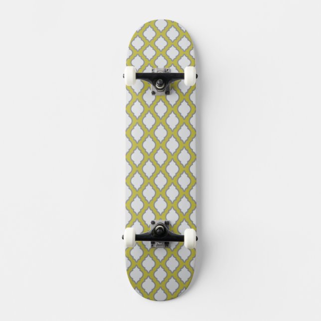 Arab Style Pattern Skateboard (Front)