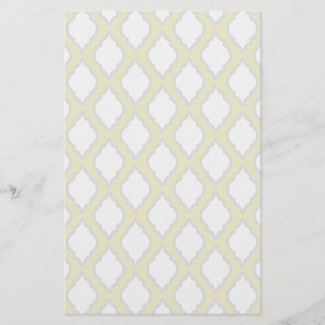 Arab Style Pattern Stationery (Front)