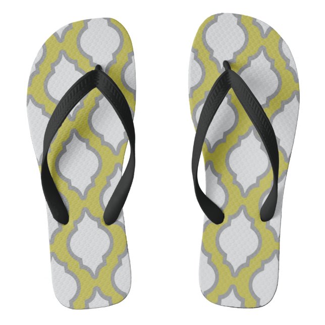 Arab Style Pattern Thongs (Footbed)