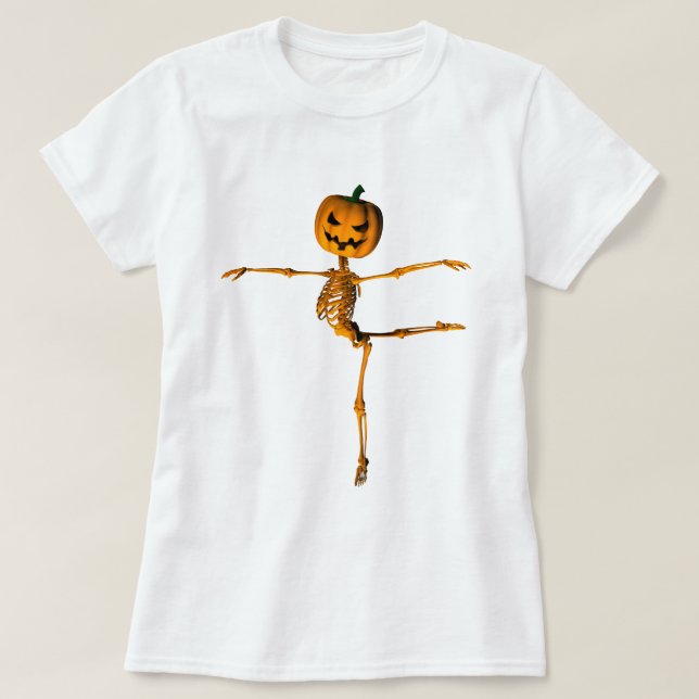 Arabesque Ballet Position T-Shirt (Design Front)