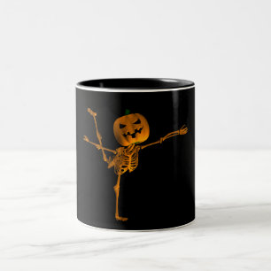Arabesque Ballet Position Two-Tone Coffee Mug