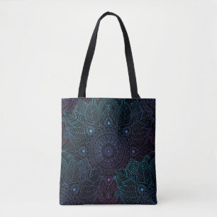 Arabesque Bliss: Oriental Mandala Magic Tote Bag
