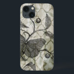 Arabesque Butterflies I iPhone 13 Case<br><div class="desc">Butterflies & Insects</div>