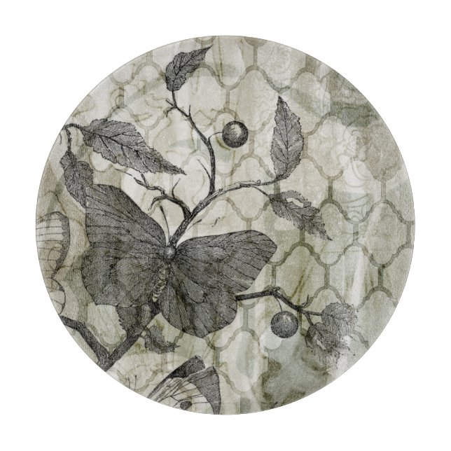 Arabesque Butterflies I Cutting Board (Front)