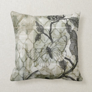 Arabesque Butterflies II Cushion