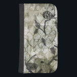 Arabesque Butterflies II Samsung S4 Wallet Case<br><div class="desc">Butterflies & Insects</div>