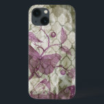 Arabesque Butterflies III iPhone 13 Case<br><div class="desc">Animals</div>