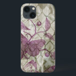 Arabesque Butterflies III iPhone 13 Case<br><div class="desc">Animals</div>