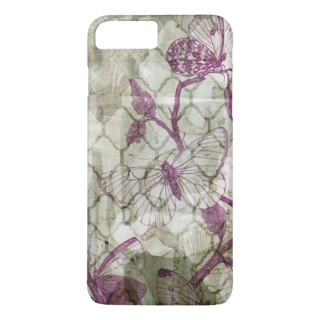 Arabesque Butterflies IV Case-Mate iPhone Case (Back)