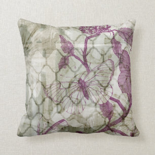 Arabesque Butterflies IV Cushion
