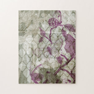 Arabesque Butterflies IV Jigsaw Puzzle