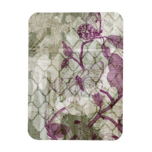 Arabesque Butterflies IV Magnet