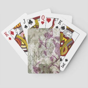 Arabesque Butterflies IV Playing Cards