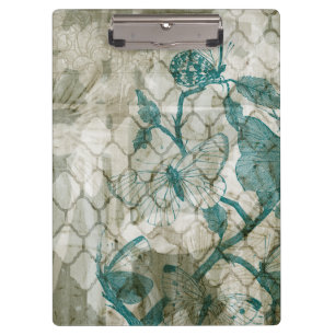 Arabesque Butterflies VI Clipboard