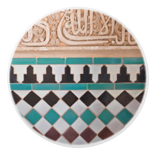 Arabesque Ceramic Knob