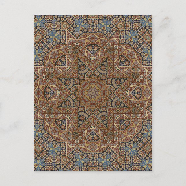arabesque design postcard (Front)