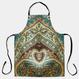 Arabesque Fabric: Arabic Oriental Design Apron