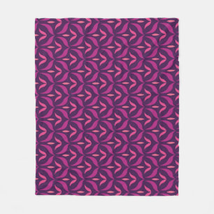 Arabesque Floral: Art Deco Seamless. Fleece Blanket