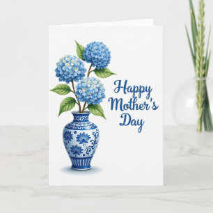 Arabesque Floral Vase Card