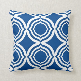 Arabesque II - Indigo Cushion