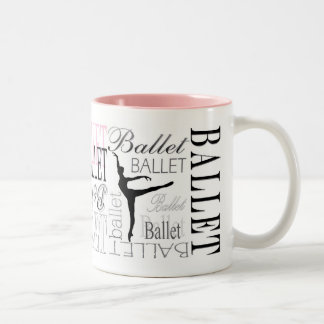 Arabesque Mug w/ Pink Accent (customisable)